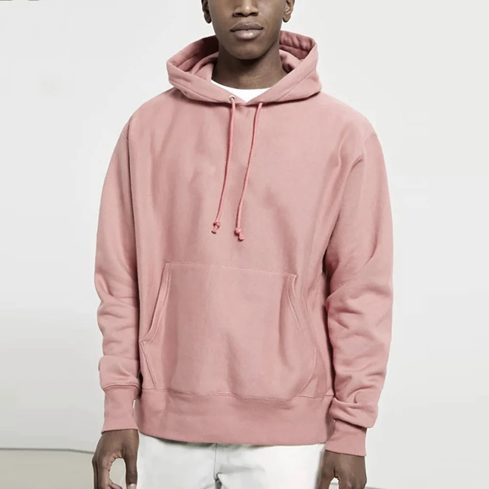 Loose Hooded Sweatshirt